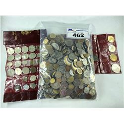 BAG OF ASSORTED FOREIGN COINS