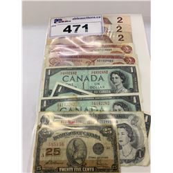 ASSORTED BANK NOTES