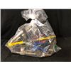 Image 1 : LARGE BAG OF ASSORTED HAND TOOLS INC. BOLT CUTTERS, SAWS, PRY BARS AND MORE