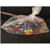 Image 1 : LARGE BAG OF TOOLS INC. HAMMERS, BOLT CUTTERS, AXES AND MORE
