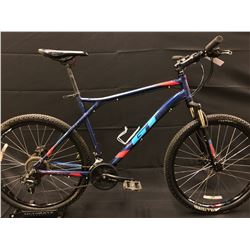 BLUE GT AGGRESSOR SPORT 21 SPEED FRONT SUSPENSION MOUNTAIN BIKE WITH FULL DISC BRAKES