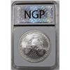 Image 2 : 2007-W BURNISHED AMERICAN SILVER EAGLE
