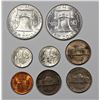 Image 2 : LOT OF GEM BU COINS: 1946-D CENT, 1946 P& D DIMES,