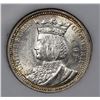 Image 2 : 1893 ISABELLA QUARTER RNG GRADED GEM BU