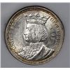 Image 2 : 1893 ISABELLA QUARTER RNG GRADED GEM BU