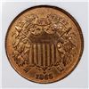Image 2 : 1865 TWO CENT CCGS GRADED GEM BU RED