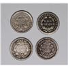 Image 2 : SEATED DIMES: 1841, 1841-O, 1842 AND 1842-O