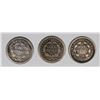Image 2 : SEATED DIMES: 1852-O, 1853 AND 1853-O