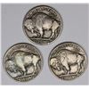 Image 2 : BUFFALO NICKELS: 1923-S, 1924 AND 1924-D