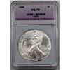 Image 1 : 1998 AMERICAN SILVER EAGLE NGP