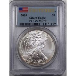 2009 AMERICAN SILVER EAGLE