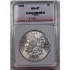 Image 1 : 1886 MORGAN SILVER DOLLAR CCGS