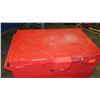 Image 2 : Large Rolling/Locking Metal Job Box, Includes Contents, 48" L x  30" D x 39" H