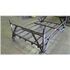 Image 2 : Rolling Utility Rack, Approx 74" x 50"