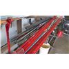Image 2 : Pipe Rack w/Contents: All-Thread, Metal & PVC Pipes, Flex Hoses (red pipes 12')