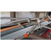 Image 8 : Pipe Rack w/Contents: All-Thread, Metal & PVC Pipes, Flex Hoses (red pipes 12')