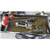 Image 2 : Large Metal Reel w/Strapping Material, Clamps, Cutters, Extra Straps