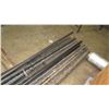 Image 8 : Qty 2 Bundles Misc Black Metal Pipes, Assorted Lengths