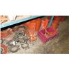 Image 8 : Shelf and Contents:  Assorted Size Elbows, T's, Straight Pipes & Clamps