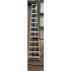 Qty 1 Yellow Tall Ladder 12'