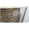 Image 2 : Beige 4-Drawer Metal File Cabinet 18"L x 26.5" W x 52" H