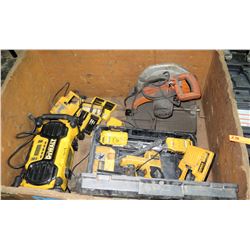 Misc. Power Tools (briefly tested, all are non-working and need repair)