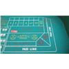 Image 3 : Green Table Top Portable Craps Game 6' x 31"