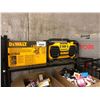 Image 1 : DEWALT DRIVER/HAMMER DRILL COMBO KIT, DEWALT DC012 WORK SITE CHARGER/RADIO AND RYOBI ANGLE GRINDER