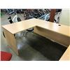 Image 2 : MAPLE 5.5' X 5' L-SHAPE EXECUTIVE DESK