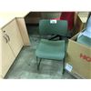Image 2 : LOT OF 10 HOWE GREEN MODEL 40-4 COMMERCIAL GRADE METAL FRAME STACKING CONVENTION CHAIRS