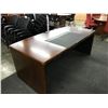Image 2 : CHERRY BOW FRONT EXECUTIVE DESK