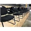 Image 2 : BLACK SLED BASE CLIENT CHAIR