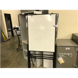 3 FOLDING FREE STANDING WHITE BOARDS