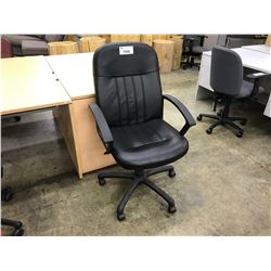 BLACK HI-BACK TILTER CHAIR