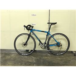 BLUE REDLINE CONQUEST ROAD BIKE WITH FRONT AND REAR DISC BRAKES