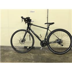 BLACK NO NAME ROAD BIKE WITH FRONT AND REAR DISC BRAKES