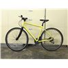 Image 1 : YELLOW NO NAME HYBRID ROAD BIKE