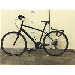 BLACK SPECIALIZED CROSSROADS HYBRID TRAIL BIKE