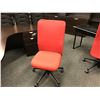 Image 3 : KNOLL ESSENTIALS RED MESH BACK WORK CHAIR
