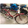 Image 1 : RED RALEIGH SINGLE SPEED CRUISER BIKE