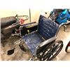 Image 1 : BLUE INVACARE WHEELCHAIR