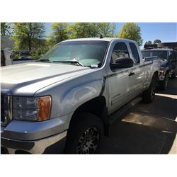 2010 GMC SIERRA, 2DR EXT CAB, GREY, VIN # 1GTSKUEA1AZ116929