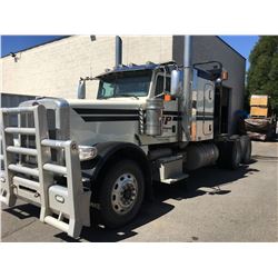 2012 PETERBILT CONVENTIONAL TRACTOR, WHITE, VIN # 1XPWD40X6CD139001