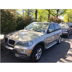 2007 BMW X5, 4DR SUV, BROWN, VIN # 5UXFE435X7L039020