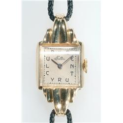 Lady's Rolex ""1/4 Century Club"" Wristwatch circa 1949; reference #4554; serial #547731; 17 jewel P