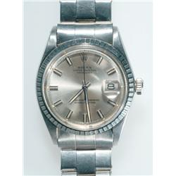 Men's Rolex Oyster Perpetual Datejust Wristwatch circa 1971; reference #1603; serial #D946159; 26 je