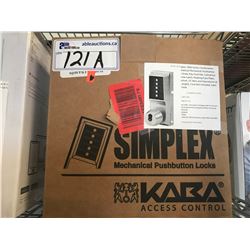 KABA SIMPLEX MECHANICAL PUSH BUTTON LOCK