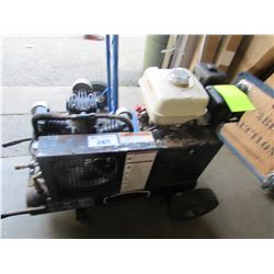 PRO POINT 3 HEAD TWIN TANK WHEELBARROW PORTABLE AIR COMPRESSOR