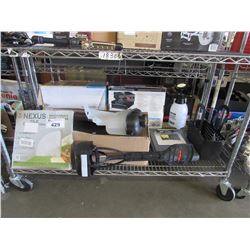 NEXUS TILE COLLECTION, PICKER-UPPER, SAUNDERS STORAGE CLIP BOARD, BASKET, KEYBOARD TRAY, WALLPAPER