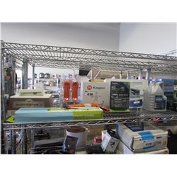 WELDBOND UNIVERSAL ADHESIVE, KREG CROWN-PRO, MELNOR WATER TIMER, CAULKING GUN, SPRAY WANT, SUPER